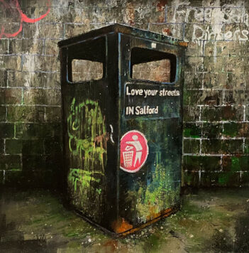 Viaduct Bin Currently in exhibition Peter James Houghton