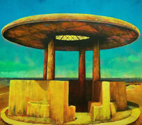 Peter James Houghton Cleveleys Promenade painting