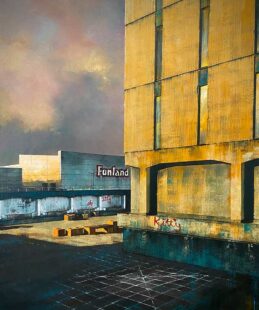 Funland british seaside Artist Peter Houghton