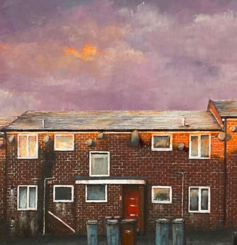 Peter James Houghton Moordown painting