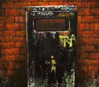 artist peter houghton bin paintings