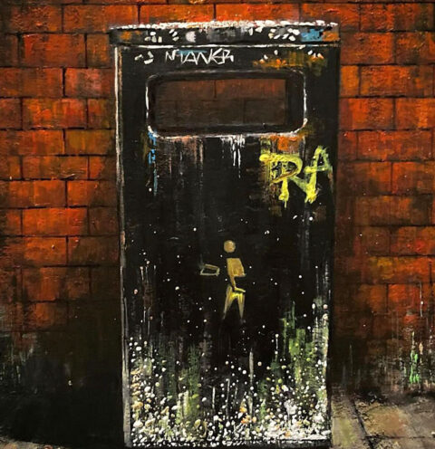 artist peter houghton bin paintings