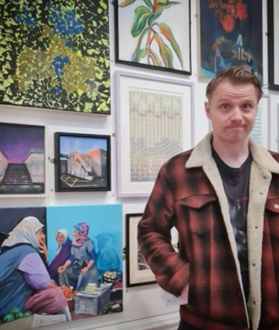 Gallery visit Peter Houghton Bury 2023