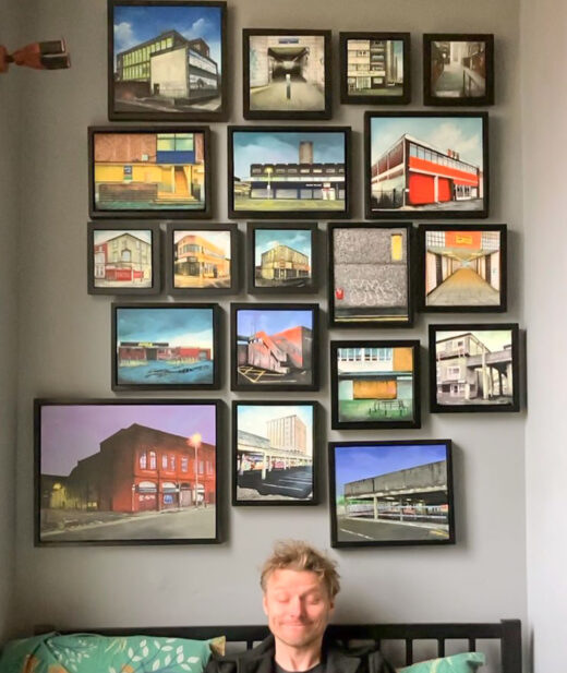 Gallery visit Peter Houghton past exhibitions