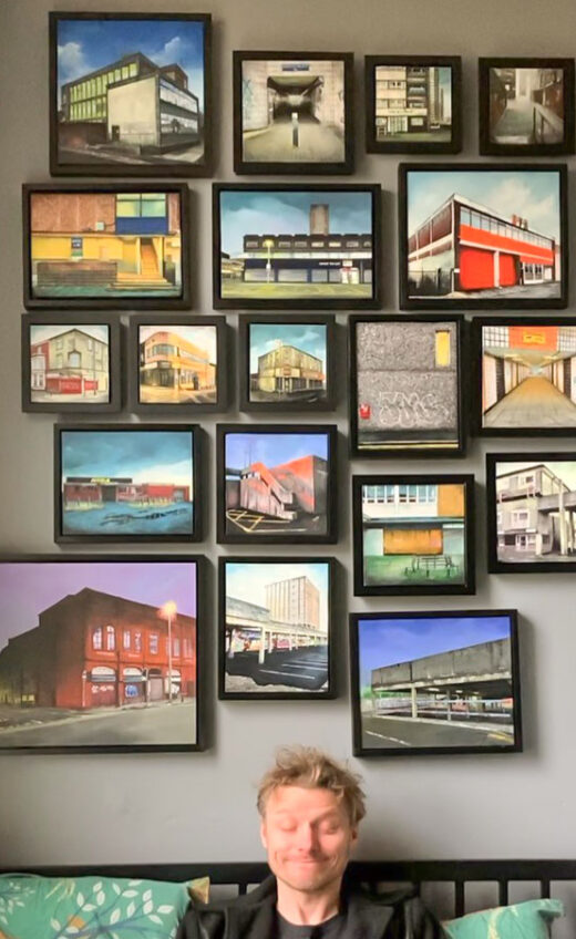 Gallery visit Peter Houghton past exhibitions