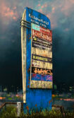 Retail park by Peter Houghton